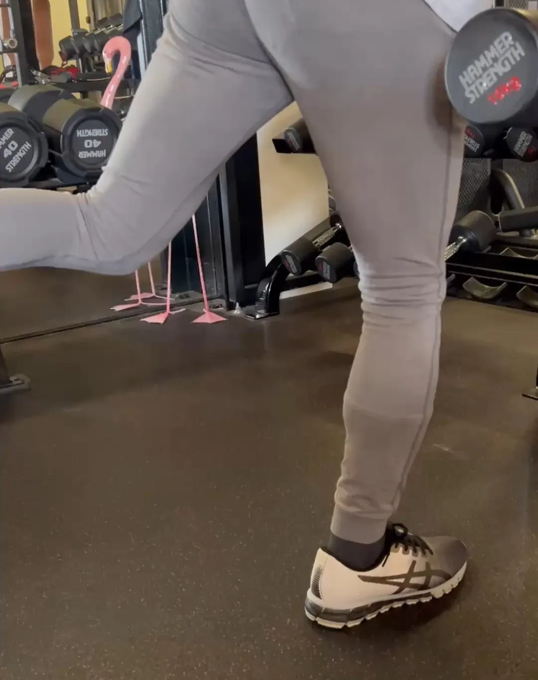 今年は下半身強化に本気で取り組む！と力強く宣言されたお客様。