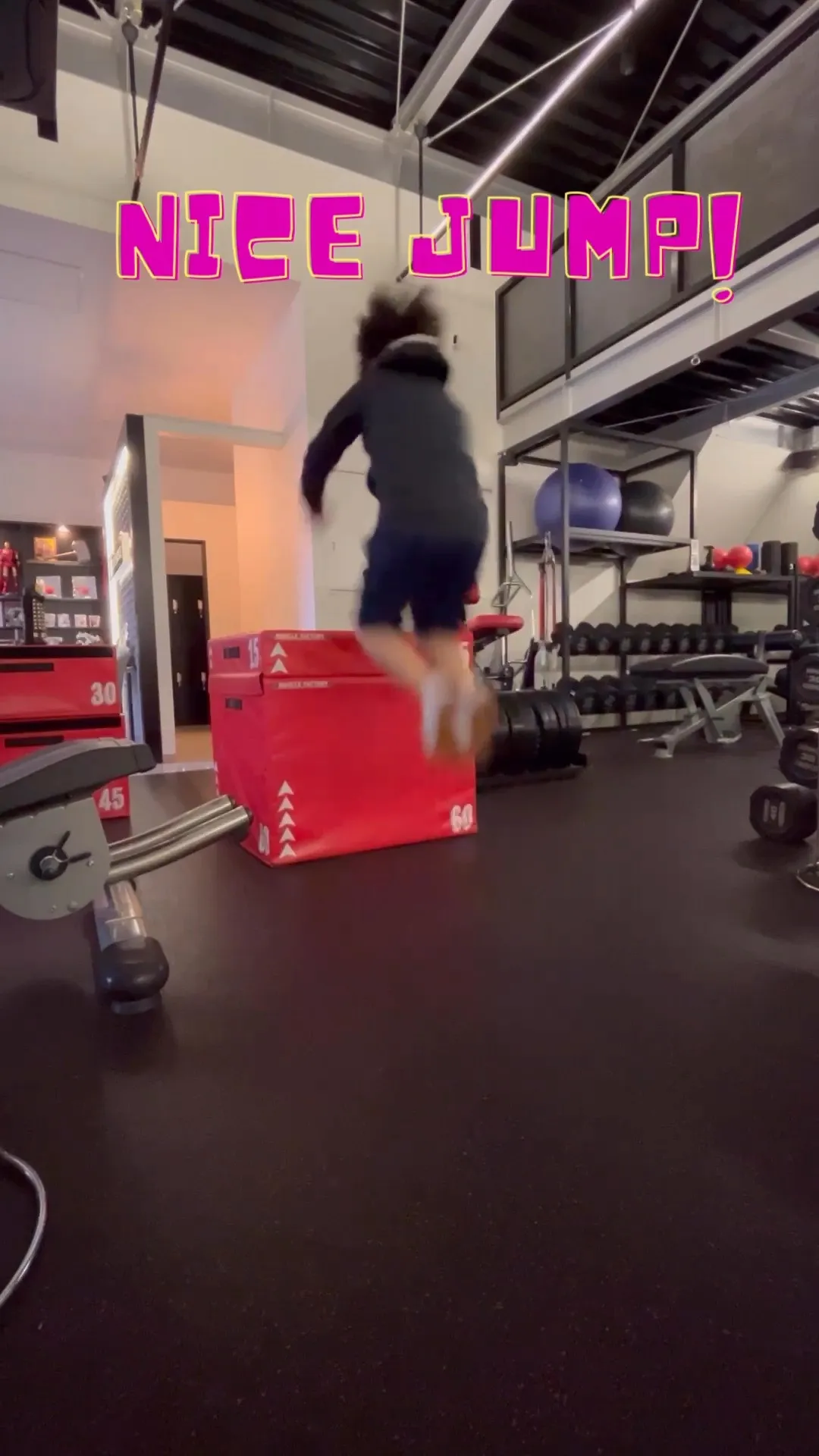 新たな高さのボックスにチャレンジ！